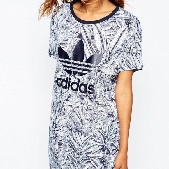 adidas Dresses & Skirts - Adidas Originals Jungle Brazil Flower Floral Dress